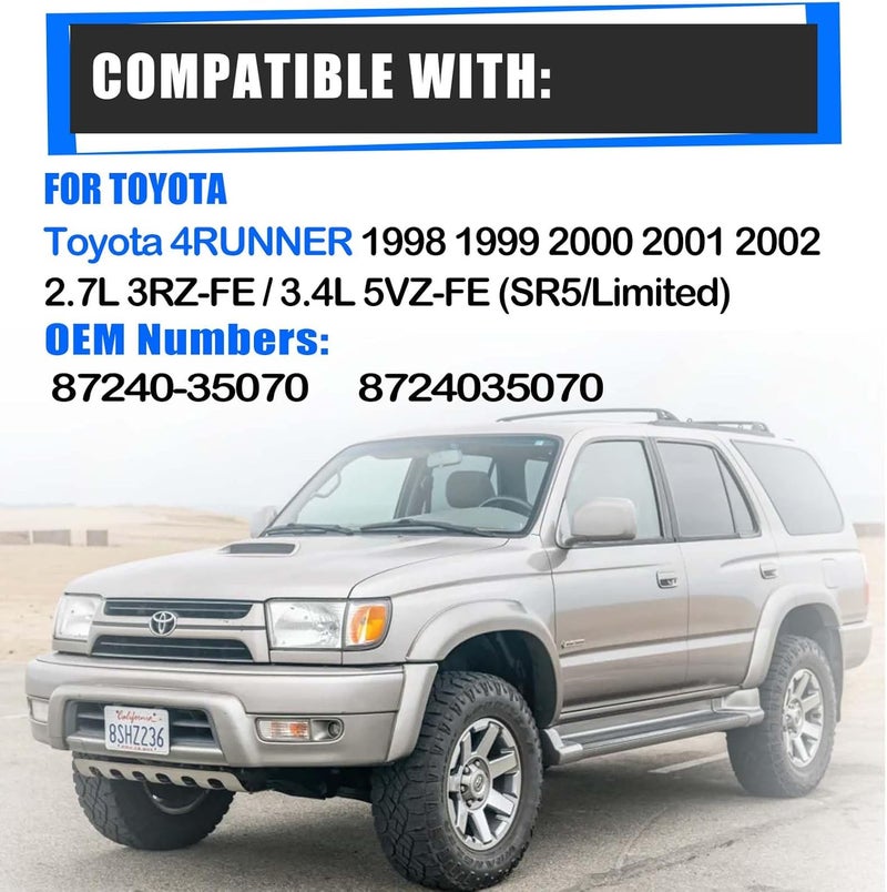 AIKEN HVAC Heater Control Valve Coolant Flow Control Valve Compatible with Toyota 4RUNNER 1998 1999 2000 2001 2002 P/N 87240-35070 - Image 4